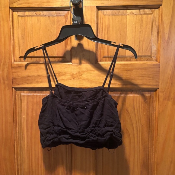 Urban Social Cropped Tank Top in Black Medium - Picture 3 of 5